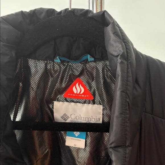 Columbia Mens White Out Omni-Heat Puffer Vest, Black, Medium - Picture 2 of 6